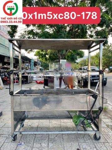 LÒ NƯỚNG QUAY GÀ VỊT 10 XIÊN