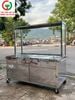 TỦ BÁN HÀNG INOX KÍNH
