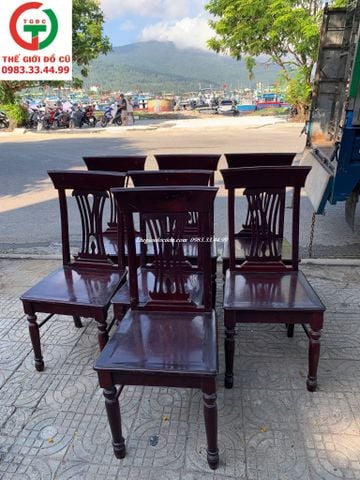 GHẾ GỖ TỰA BÀN TRÀ - BÀN ĂN GỖ LIM