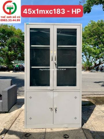 TỦ SẮT HỒ SƠ 4 CÁNH  HOÀ PHÁT