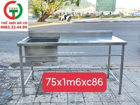 CHẬU RỬA INOX 1 HỌNG VUÔNG