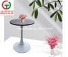 BÀN TRÀ CAFE CHÂN SẮT MẶT ĐÁ NHÂN TẠO NHIỀU MÀU