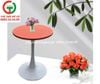 BÀN TRÀ CAFE CHÂN SẮT MẶT ĐÁ NHÂN TẠO NHIỀU MÀU