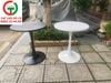 BÀN TRÀ CAFE CHÂN SẮT MẶT ĐÁ NHÂN TẠO NHIỀU MÀU