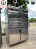 TỦ ĐÔNG MÁT INOX CÔNG NGHIỆP 4 CÁNH BERJAYA