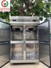 TỦ ĐÔNG MÁT INOX CÔNG NGHIỆP 4 CÁNH BERJAYA