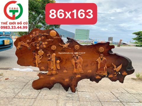 TRANH TẤM GỖ HƯƠNG PHÚC LỘC THỌ