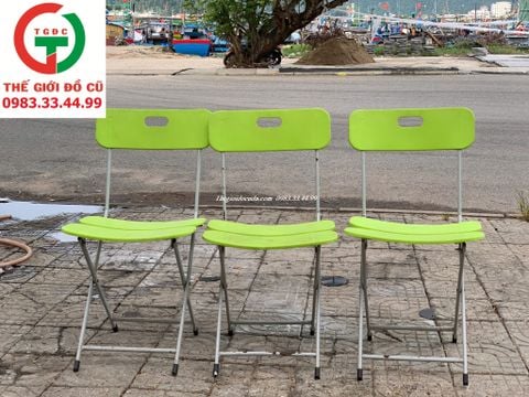 GHẾ XẾP LÁ CAFE NHỰA QUY PHÚC