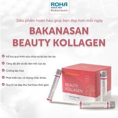 Bakanasan Beauty Kollagen dạng ống - thức uống bổ sung collagen, làm đẹp da của phái nữ