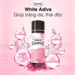 Viên uống trắng da White Adiva 60 viên 100% nguyên liệu nhập từ Nhật Bản có tốt không ? mua ở đâu giá tốt ?