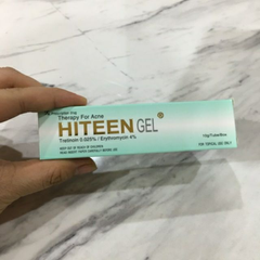 Thuốc trị mụn Hiteen Gel giá bao nhiêu? Hiteen gel review? Kem trị mụn Hiteen gel đánh giá? Hiteen gel 20g có tốt không?