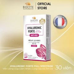 Viên uống cấp ẩm giảm nhăn hiệu quả cho làn da Hyaluronic Forte Full Spectrum