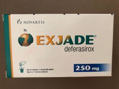 Thuốc EXJADE (Deferasirox  250mg) giá bao nhiêu? Mua ở đâu chính hãng?