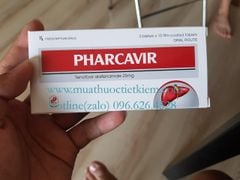 Thuốc PHARCAVIR Tenofovir Alafenamide 25mg giá bao nhiêu? thuốc pharcavir 25mg Mua ở đâu? giá thuốc pharcavir 25mg ?