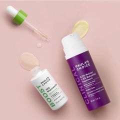 Combo Niacinamide + Retinol và Bakuchiol phục hồi trẻ hoá da