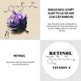 Thành phần chính từ Retinol và Bakuchiol