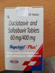 Thuốc Hepcinat Plus (Daclatavir và Sofosbuvir) giá bao nhiêu? Mua ở đâu?