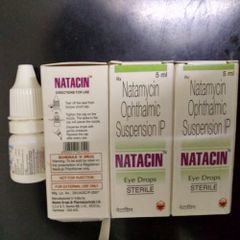 Thuốc nhỏ mắt Natacin (Natamycin 5%) giúp điều trị chứng nhiễm trùng mắt do nấm