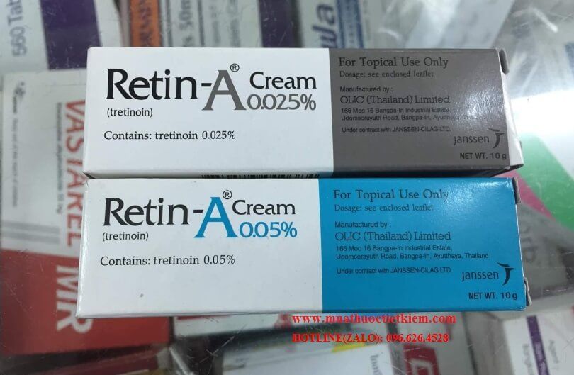 Thuốc Retin-A Cream Tretinoin 0.025/ 0.05 % giá bao nhiêu ... Thuốc Retin-A Cream Tretinoin 0.025/ 0.05 % giá bao nhiêu ...