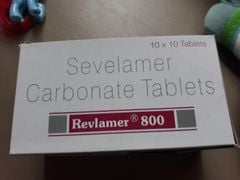 Thuốc Revlamer Sevelamer 800mg giá bao nhiêu rẻ nhất?