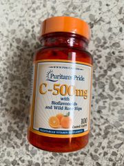 Viên uống bổ sung vitamin C Puritan's Pride C 500mg của Mỹ có tốt không, giá bao nhiêu?