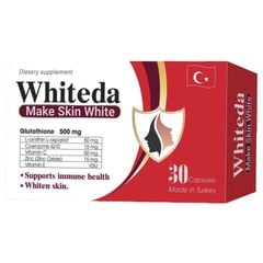 Viên trắng da Whiteda 30 viên xuất xứ Thổ Nhĩ Kỳ có tốt không? Mua ở đâu?