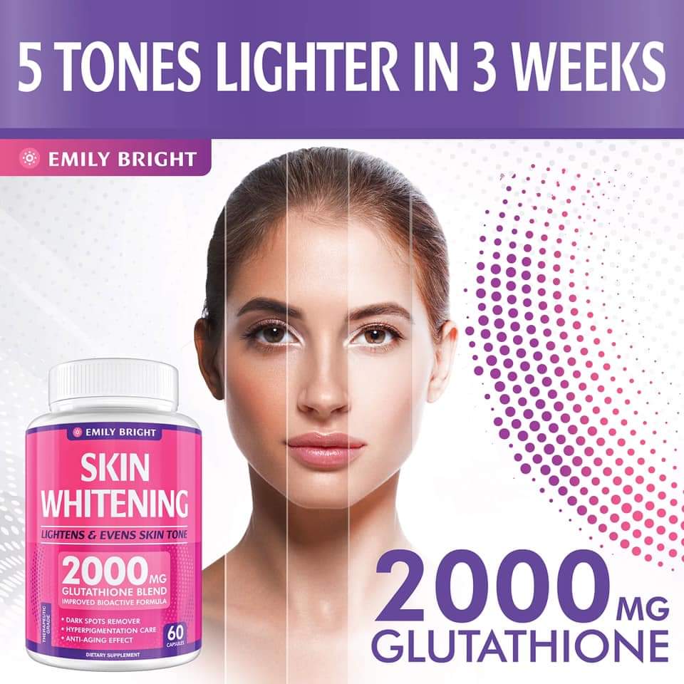 Vi n U ng Tr ng Da Skin Whitening Pills 2000mg Glutathione c a M