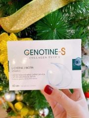 Viên uống đẹp da GENOTINE-S Collagen TYPE 1 là gì? Tác dụng gì? Có tốt không? Mua ở đâu? Có tốt không? Cách sữ dụng?