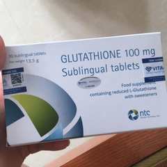 Viên ngậm Glutathione 100mg Sublingual tablets tác dụng gì? Viên ngậm trắng da dưới lưỡi Glutathione 100mg của Ý giá bao nhiêu? Cách sử dụng viên ngậm Glutathione?