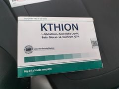 Thực phẩm chức năng KTHION tác dụng gì ? KTHION glutathione giá bao nhiêu? KNTHION cách sử dụng?