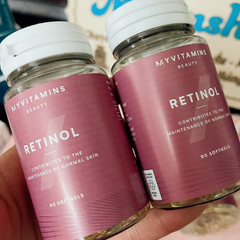 Tại sao viên uống tái tạo da Retinol lại được ưa chuộng hiện nay? Myvitamins Retinol  Công dụng ra sao? viên uống tái tạo da Retinol giá bao nhiêu ?