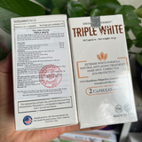 Viên uống chống nắng trắng da, giảm nám Triple White