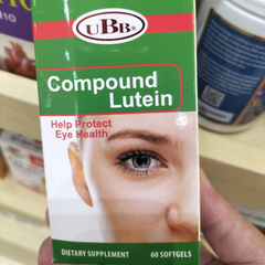 Viên uống bổ mắt UBB Compound Lutein có tốt không? UBB Compound Lutein mua ở đâu? Giá bao nhiêu?