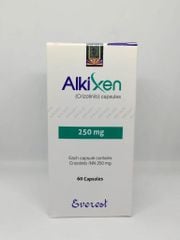 Thuốc điều trị ung thư phổi Alkixen Crizotinib 250mg hộp 60 viên