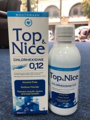 Nước súc miệng Chlorhexidine 0.12 TOP & NICE sát khuẩn họng giá bao nhiêu?