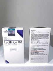 Thuốc Brigatinib 180mg điều trị ung thư | Hộp Lucibriga 30 viên