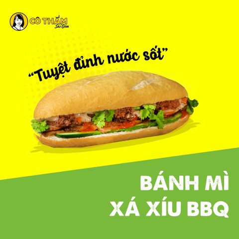  Bánh mì Xá Xíu BBQ 