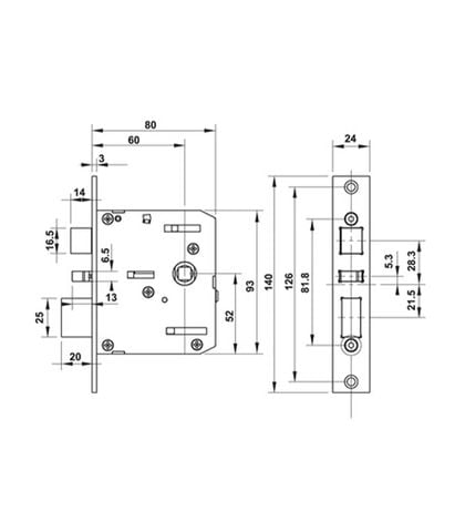 Khóa điện tử HAFELE DL7100