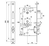 KHÓA ĐIỆN TỬ HAFELE PP9000