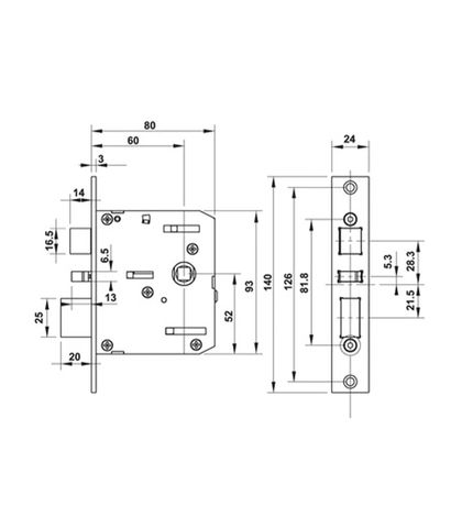 Khóa điện tử HAFELE DL7000