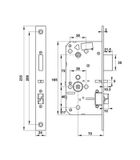 Khóa điện tử HAFELE DL7600