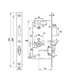 Khóa điện tử HAFELE PP9000