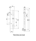 Khóa điện tử HAFELE EL6500-TCS