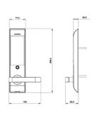 Khóa điện tử HAFELE DL7900
