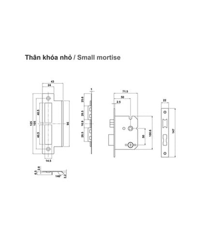 Khóa điện tử BAUMA BM600