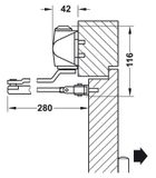 TAY CO THỦY LỰC HAFELE 60KG 931.84.239