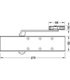 TAY CO THỦY LỰC HAFELE 150KG DCL55 931.84.769