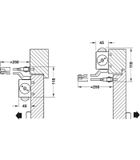 TAY CO THỦY LỰC HAFELE 150KG DCL55 931.84.769