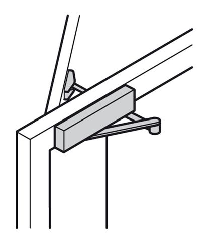 TAY CO THỦY LỰC HAFELE 150KG DCL55 931.84.769