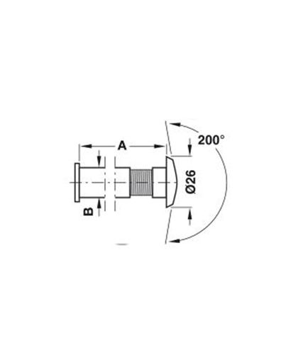 MẮT THẦN 35 - 55MM HAFELE 489.70.435